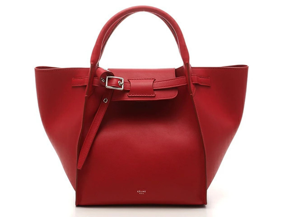 Celine 2way Shoulder Bag Big Calf Red